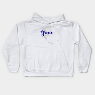 greece Kids Hoodie